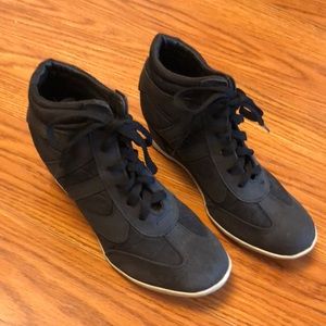 Panam black sneaker booties